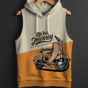 Life is a journey - PRINTED HOODIE SANDO#15