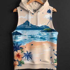 PRINTED HOODIE SANDO#7