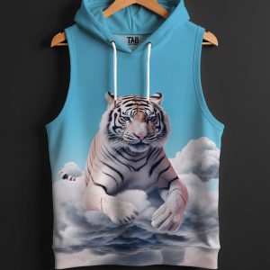 PRINTED HOODIE SANDO#8