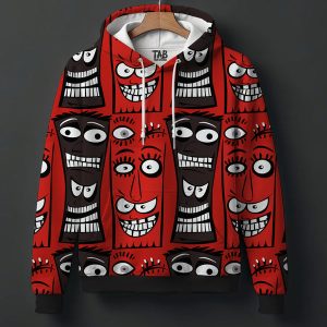 All Over Unisex Printed Hoodies #5
