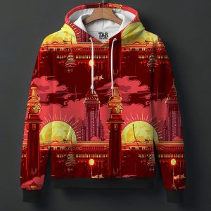 All Over Unisex Printed Hoodies #7